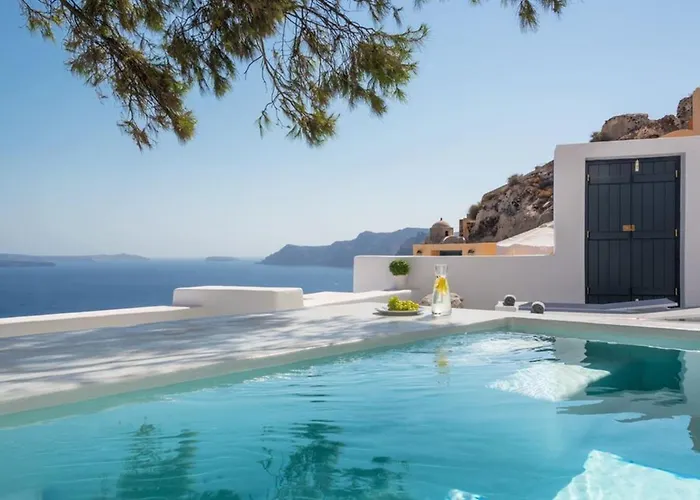Amazing Santorini Villa 1 Bedroom Pina Caldera Villa Astounding Caldera Views Private Plunge Pool Oia