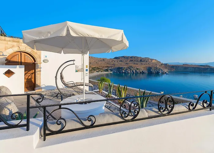 Lindos Shore Boutique Villa With Sea View