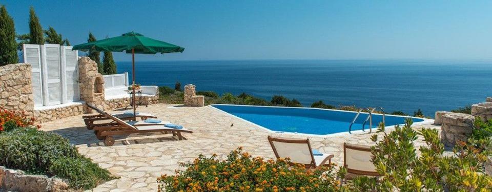 Extravagant Zante Crystal Great Sea Views 3 Bedrooms Agios Nikolaos *