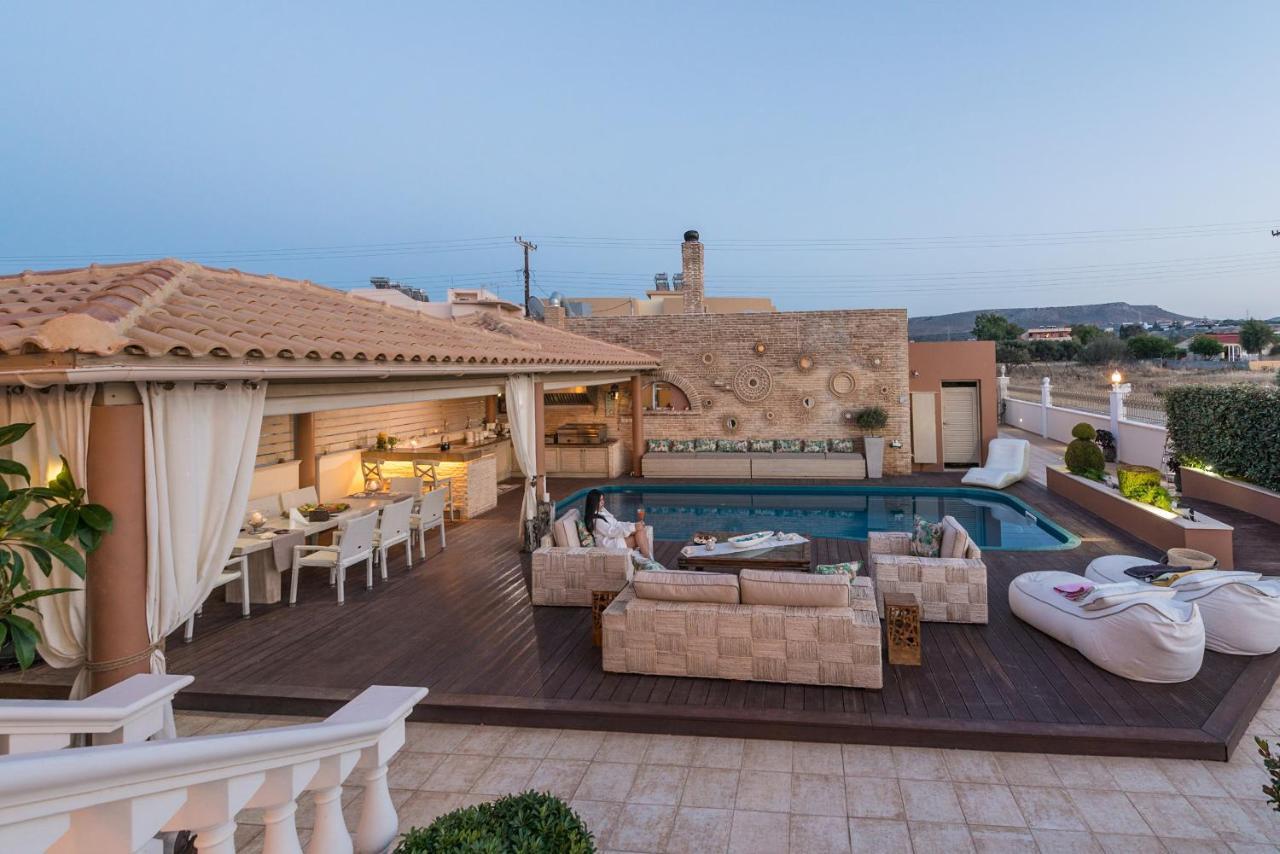 Villa Marilyn Manor, Exclusive Hideway, By Thinkvilla Gouves