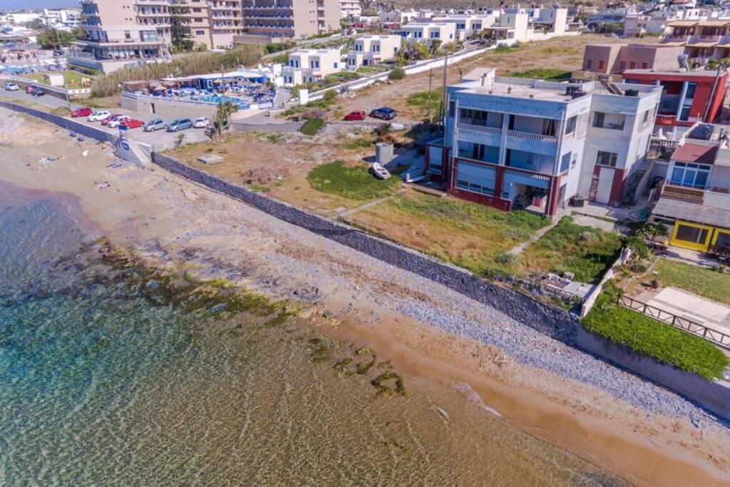 Grey Beachfront Apartment Kokkini Hani
