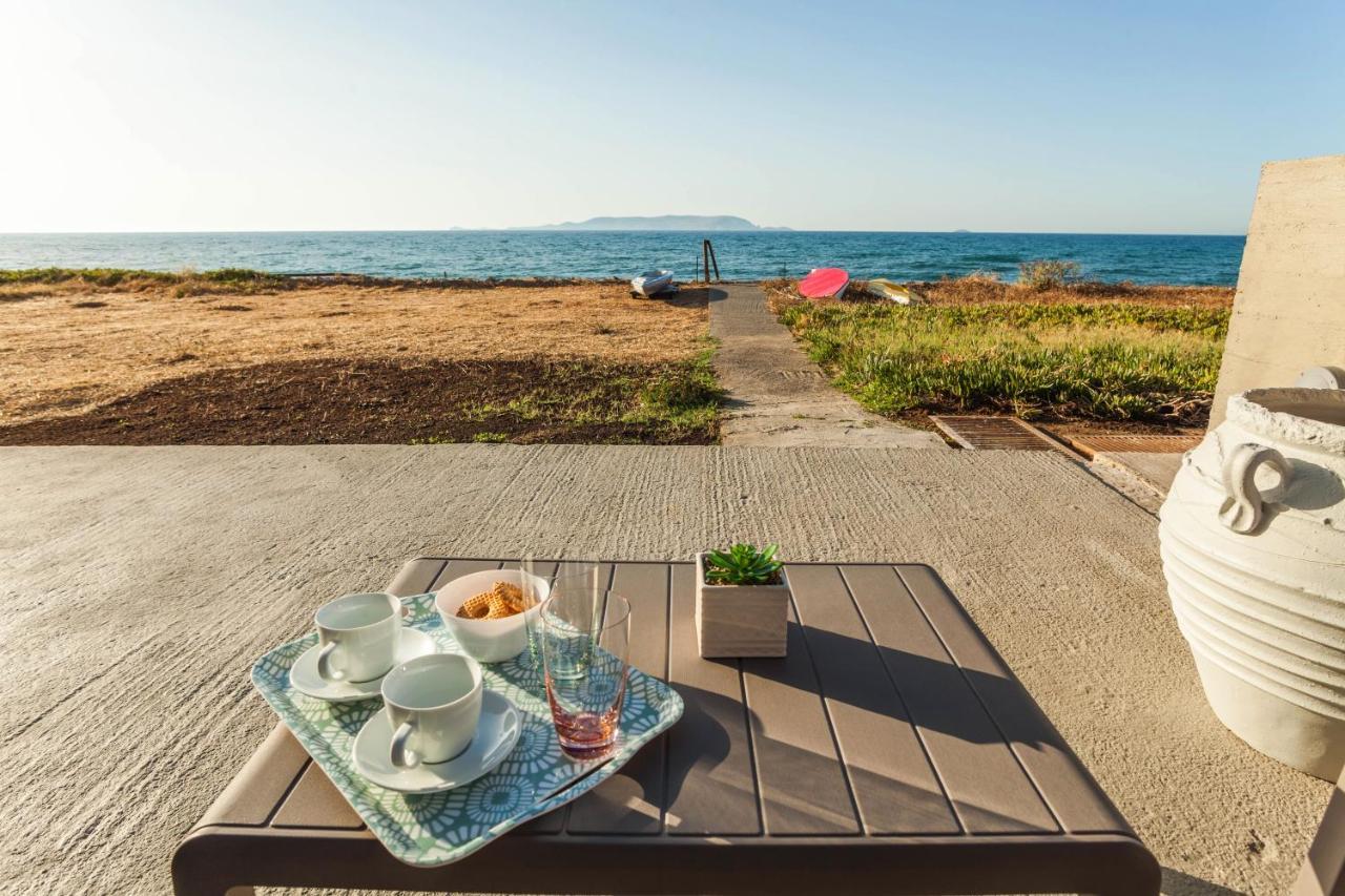 Grey Beachfront Apartment