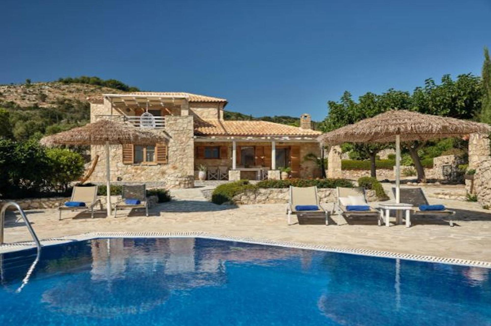 Extravagant Zante Crystal Great Sea Views 3 Bedrooms Agios Nikolaos * Korithion