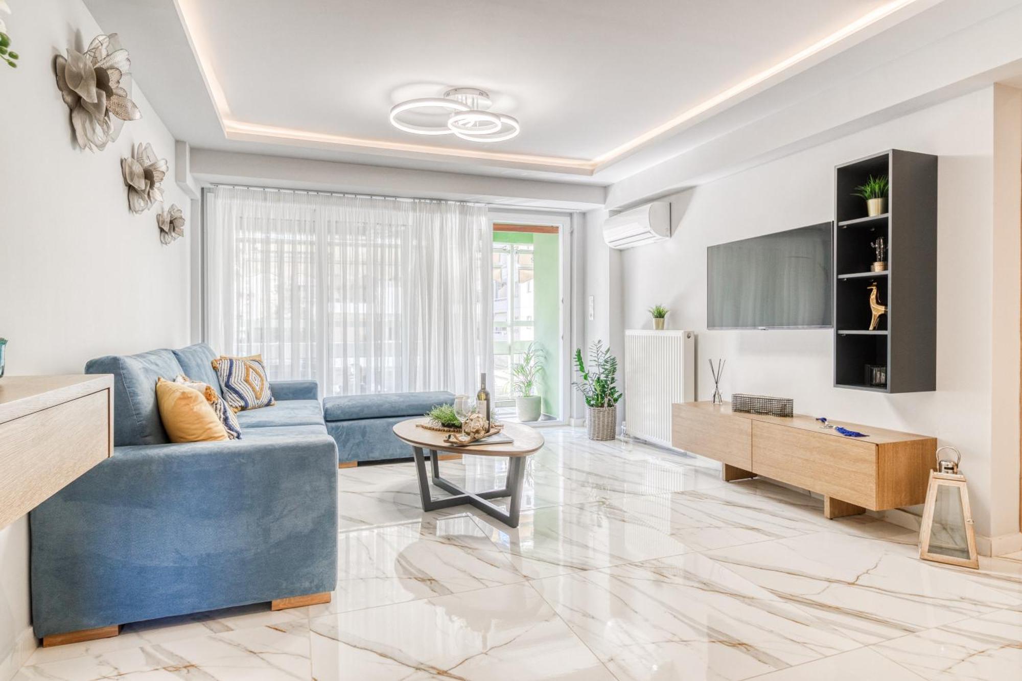 Riviera, Seaview, Beachfront, Lux On Starbucks Building Apartment Athens