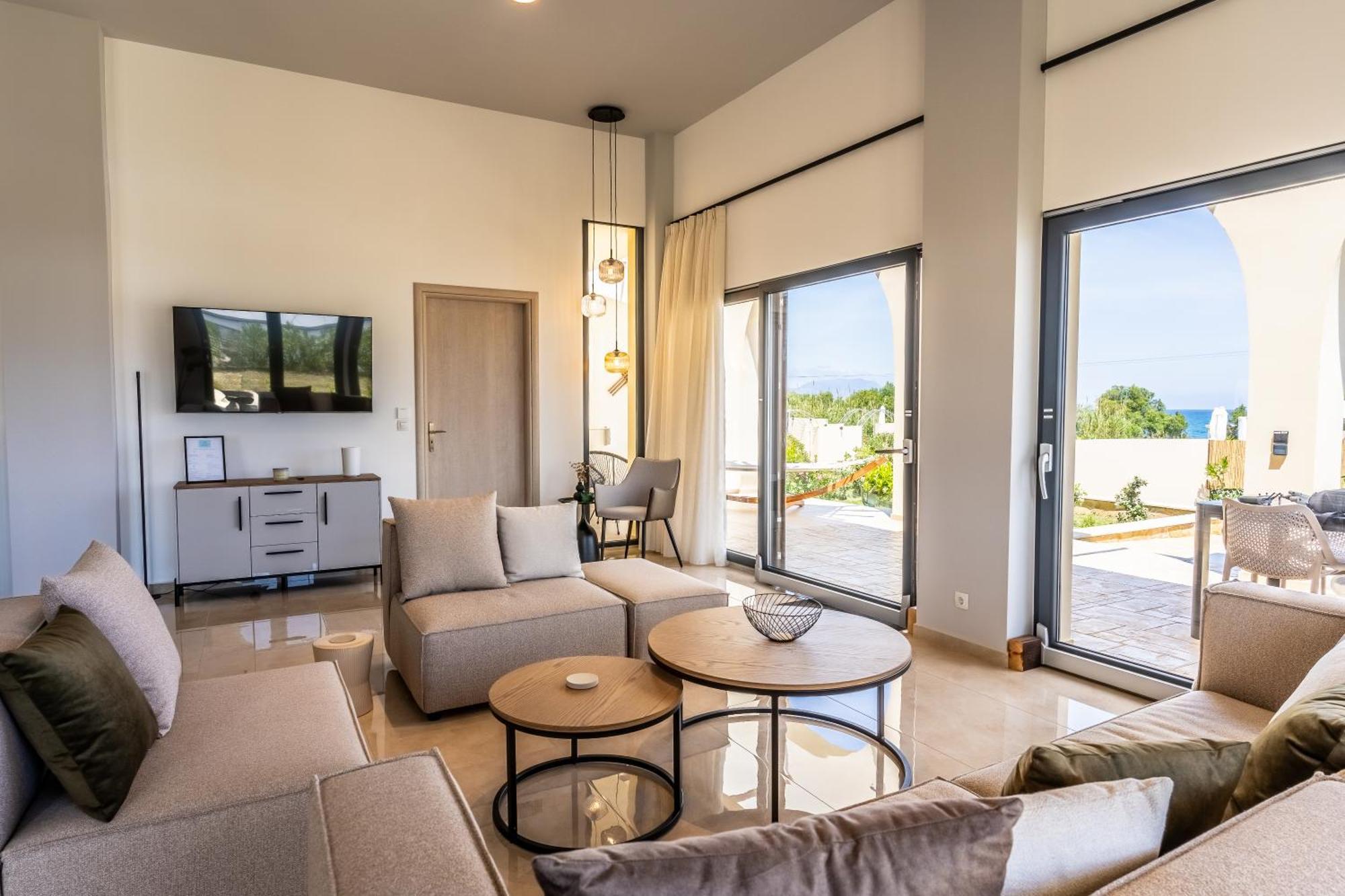 Villa Selena Front Loft - With Private Pool & Garden Episkopi (Rethymno)