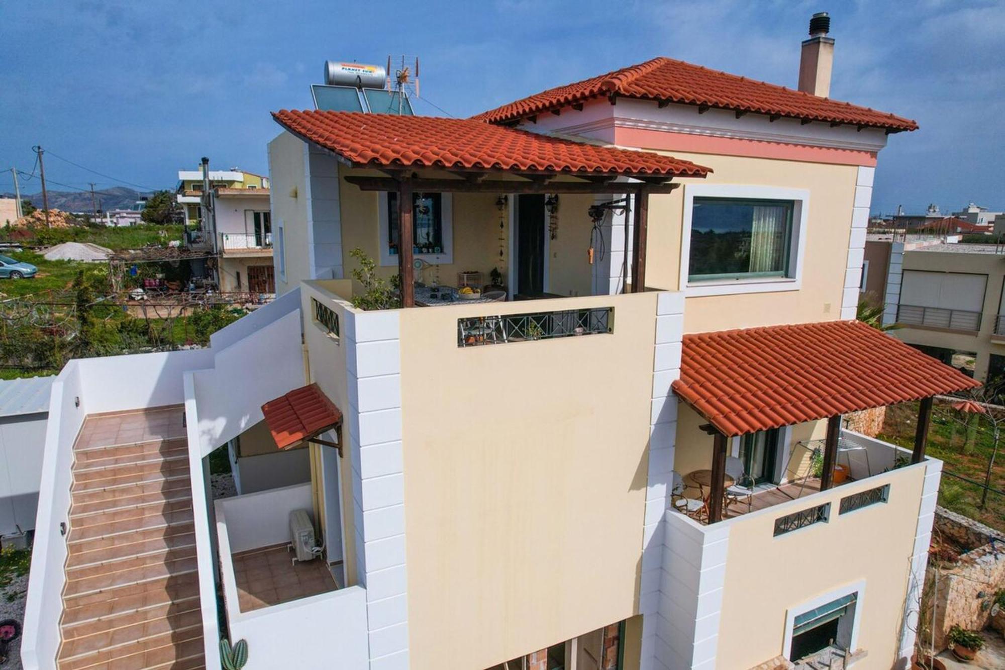 Aitheras With Sea Views And Garden Villa Sternai