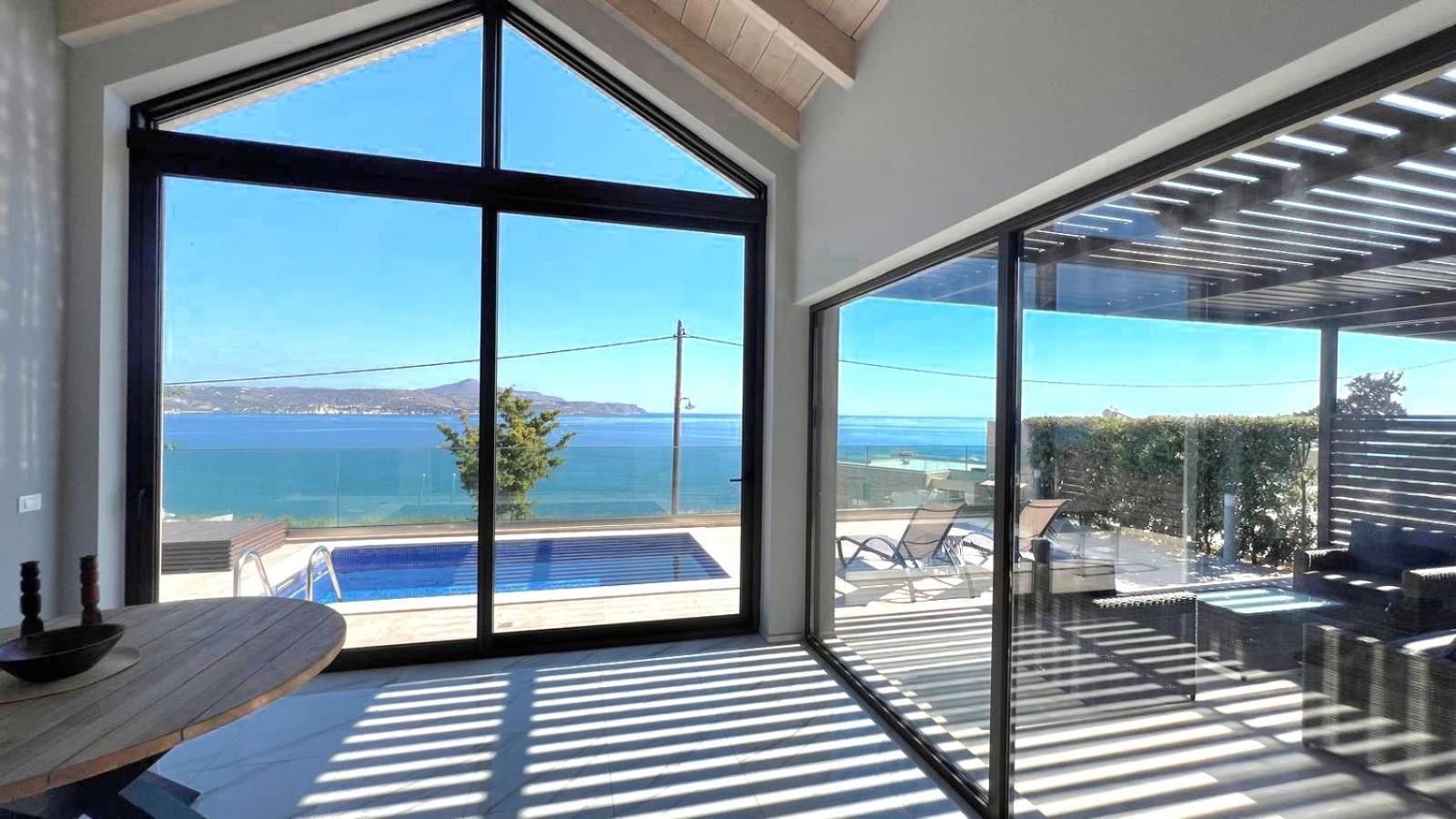 Villa Fiorella Sea View Pool In Kalyves, Chania Area, Crete Kalyves