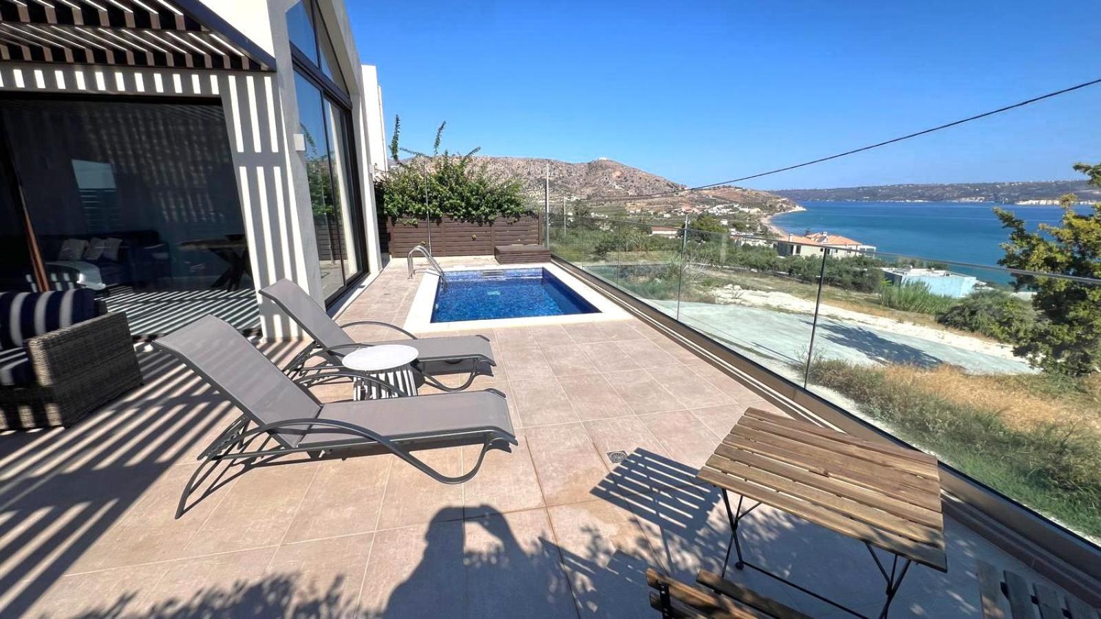 Fiorella Sea View Pool In Kalyves, Chania Area, Crete * Kalyves