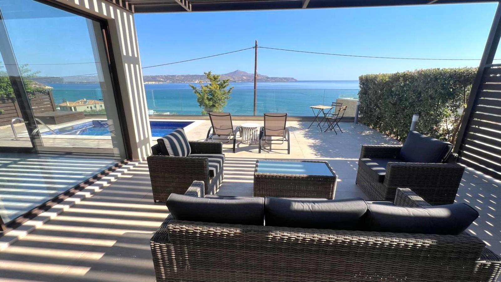 Fiorella Sea View Pool In Kalyves, Chania Area, Crete