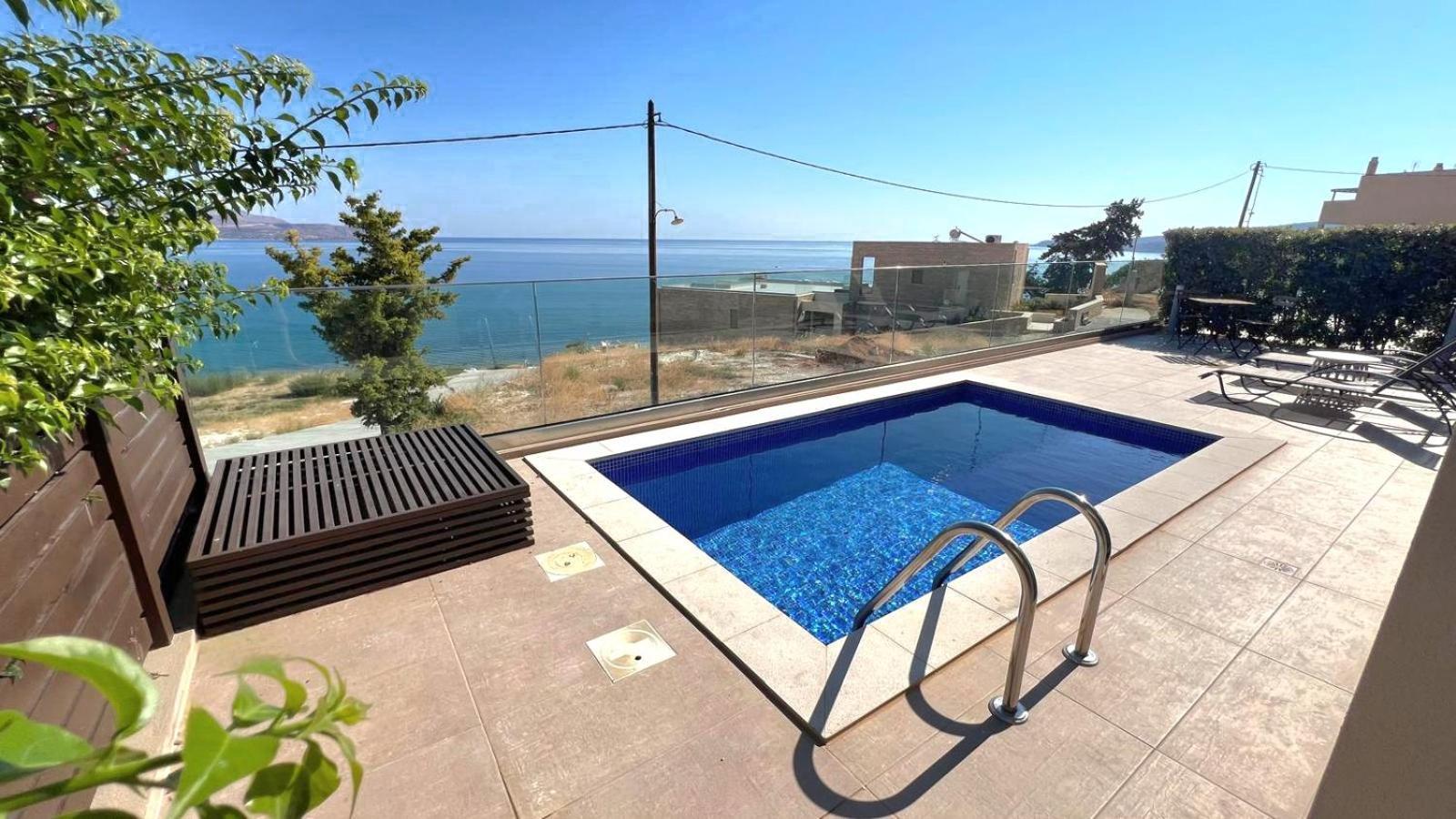Fiorella Sea View Pool In Kalyves, Chania Area, Crete *