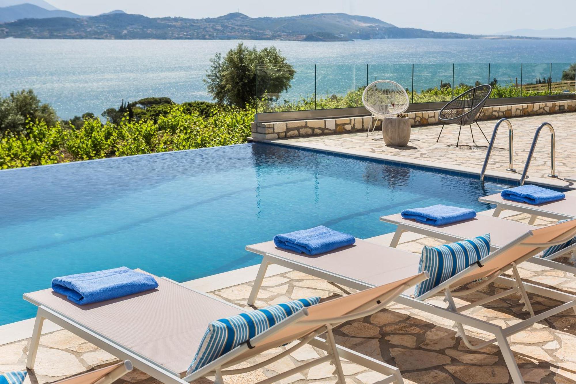 Eviono Sea View Afthonia - Anemelia Apartment Lixouri
