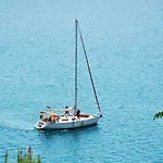 Grand Villa With Sea View And Private Pool Up To 8 Persons Apv Golden Beach Paros