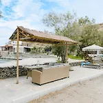 Beachfront Bungalow In The Area Of Kampi, Near Koundouros