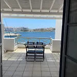 City Centre Tinos Studio With Old Port Sea View & Balcony