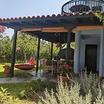 Nikiti Blue House 30M From The Beach With Sea View