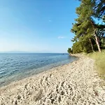 Thrilling Thasos Villa | Villa Morris | 4 Bedrooms | Private Outdoor Swimming Pool Surrounded By A Spacious Private Garden | Furnished Balcony And Terrace | Rachoni, Skala Rachoniou