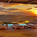 Majestic Mykonos Villa 5 Bedrooms Villa Shannon Private Infinity Pool Sensational Sea Views Agios Ioannis