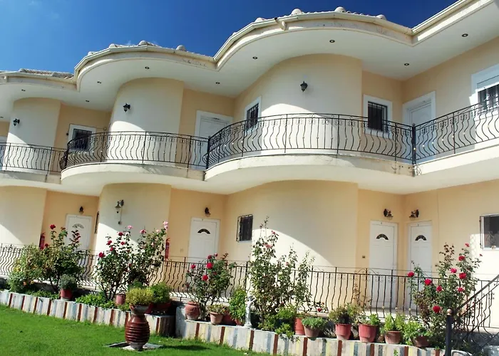 Ilektra Apartments Blue & Red