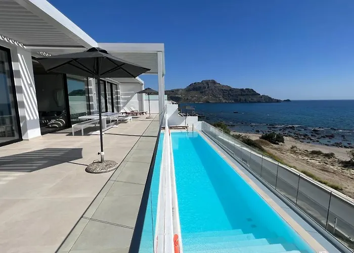 Villa Nostos Plakias Beachfront Sea View Privet Pool