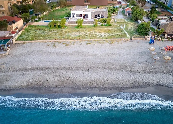 Platanias Beachfront Villa Elsa-90M To Main Square