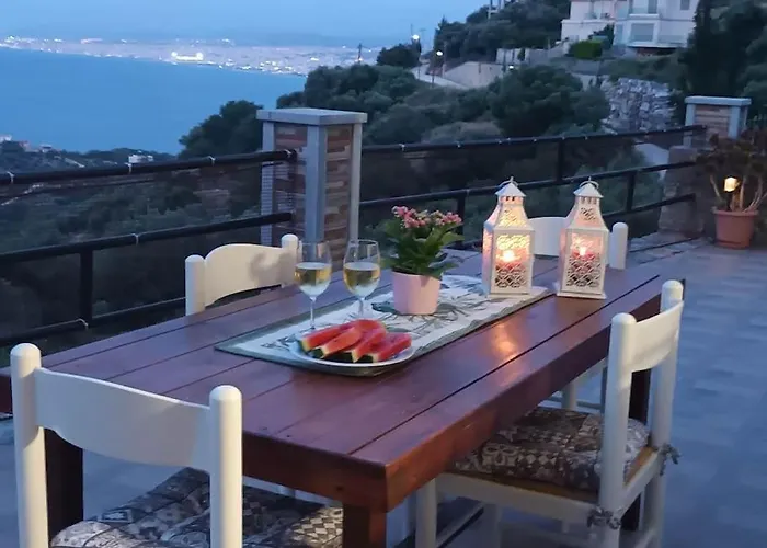 Restful Sea View House In Rodia