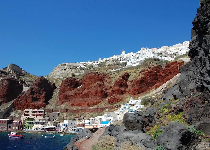 Premium Santorini Villa Villa Campbell 1 Bedroom Spectacular Aegean Sea Views Private Outdoor Hot Tub Imerovigli