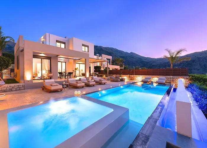 Minoas Villas Heated Pool