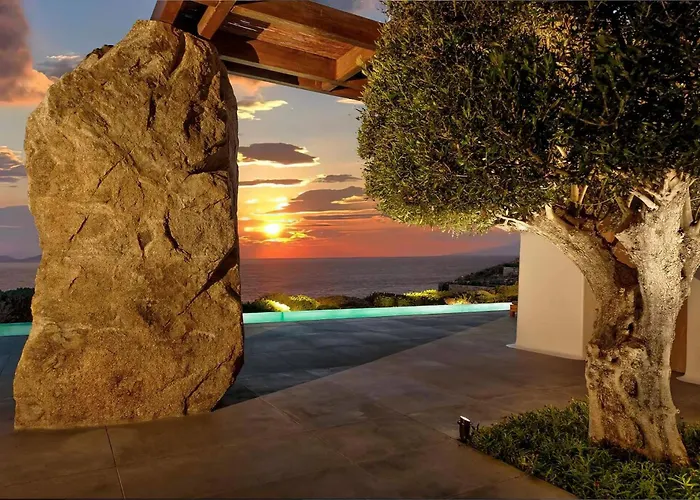 Majestic Mykonos Villa 5 Bedrooms Villa Shannon Private Infinity Pool Sensational Sea Views Agios Ioannis