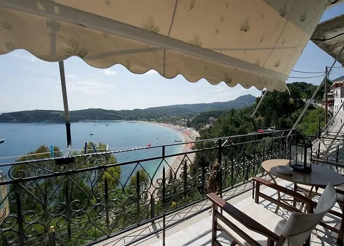 Theodora\'S House Overlooking Valtos