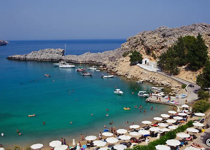 Lindos Allure Villa With Jacuzzi And Acropolis View!!!