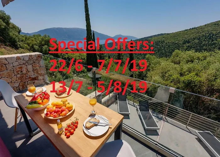 Agata Art Villa Sea View Private Pool Fiskardo Kefalonia