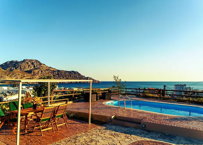 Family Villa Ellis Plakias With Private Pool 200M To The Beach Walking Distance To The Amenities