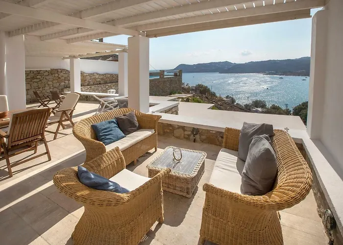 Mykonian Suite With Magnificent Views By Ghh