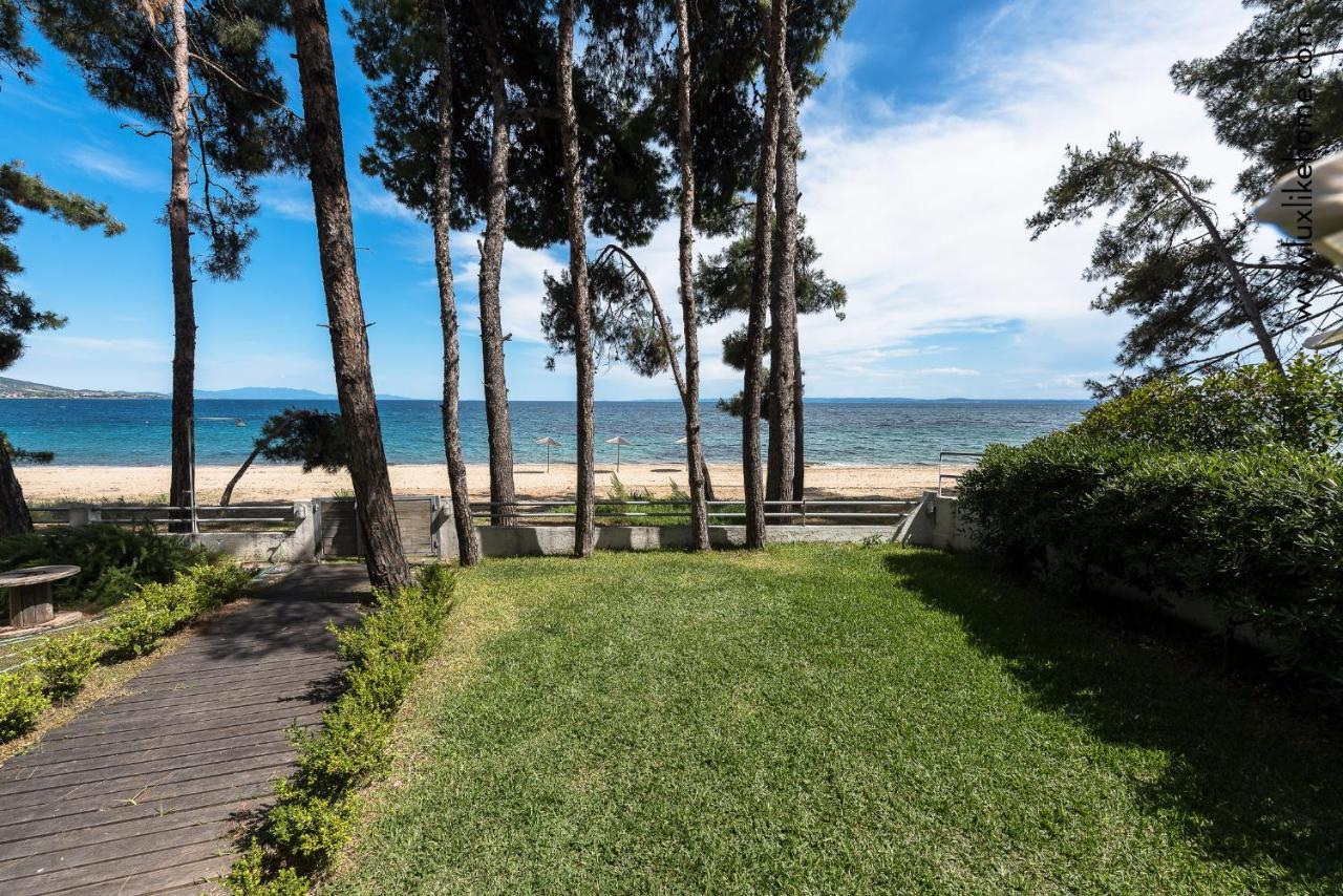 #luxlikehome - Mediterranee Beachfront Summer House * Kalyves Polygyrou
