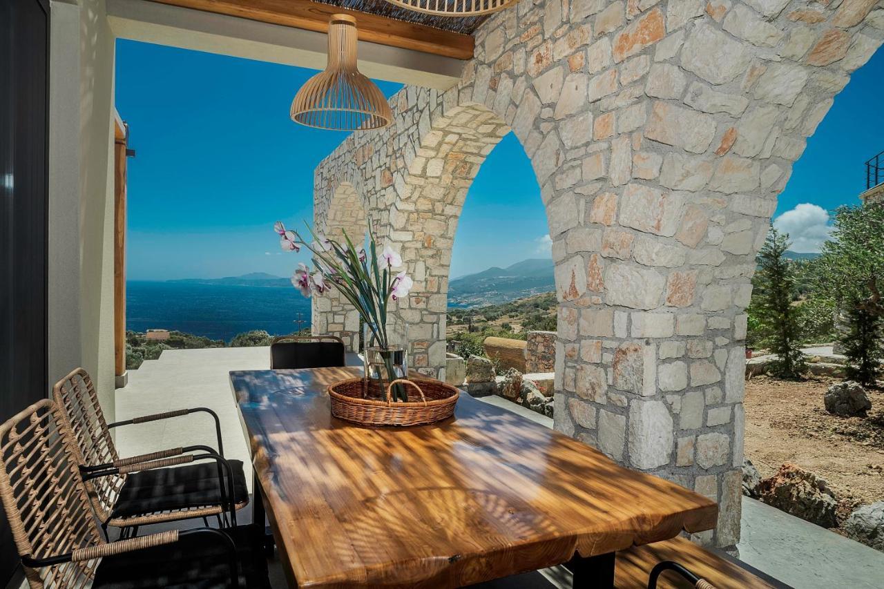 Suolo Di Gioia With Magnificent Sea View And Infinity Pool 18*4m * Korithion