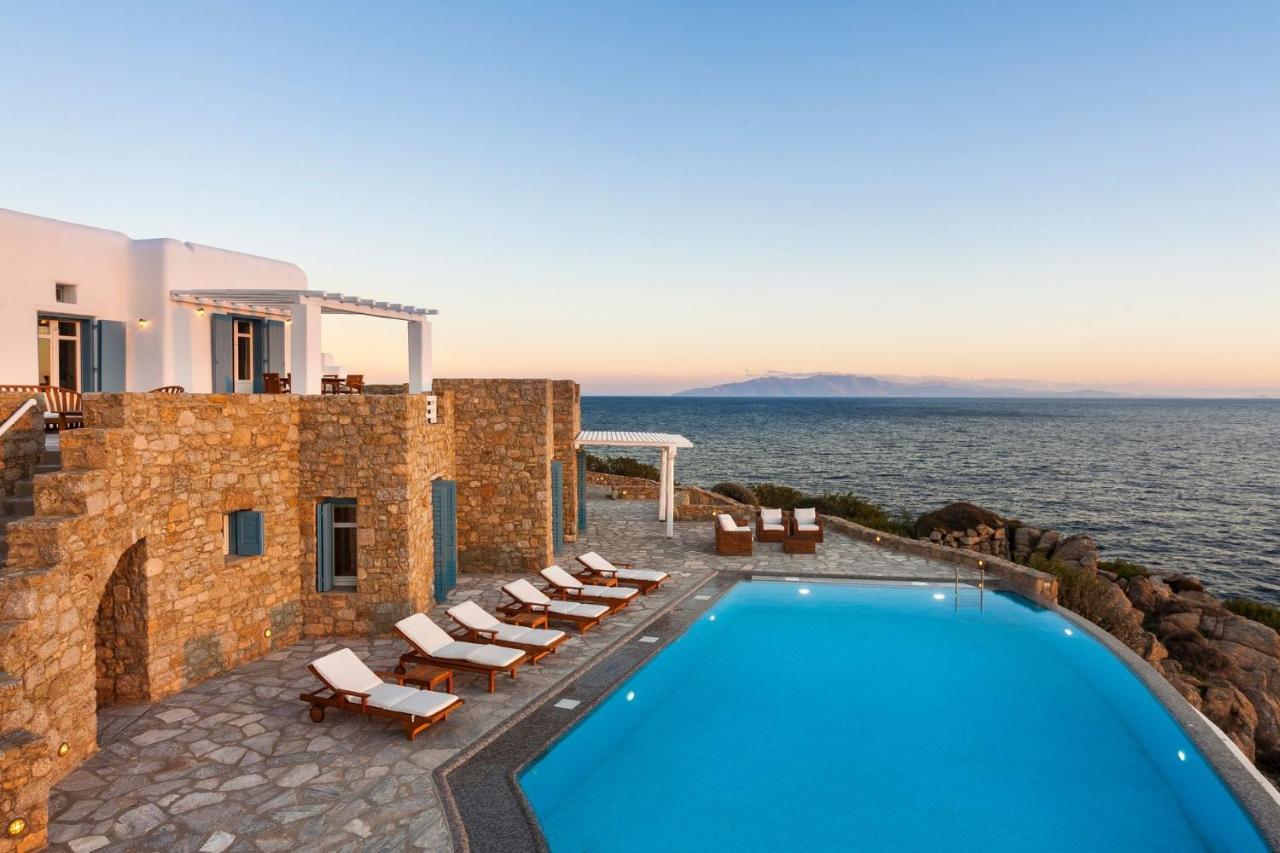 Presidential Mykonos Poseidonia 5 Bedrooms Stunning Sea Views Psarrou Villa Mykonos Town