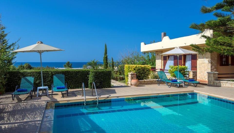 Villa Amazing Villas In Crete Villa Argiris - Rustic Design With Captivating Sea Views Asterion