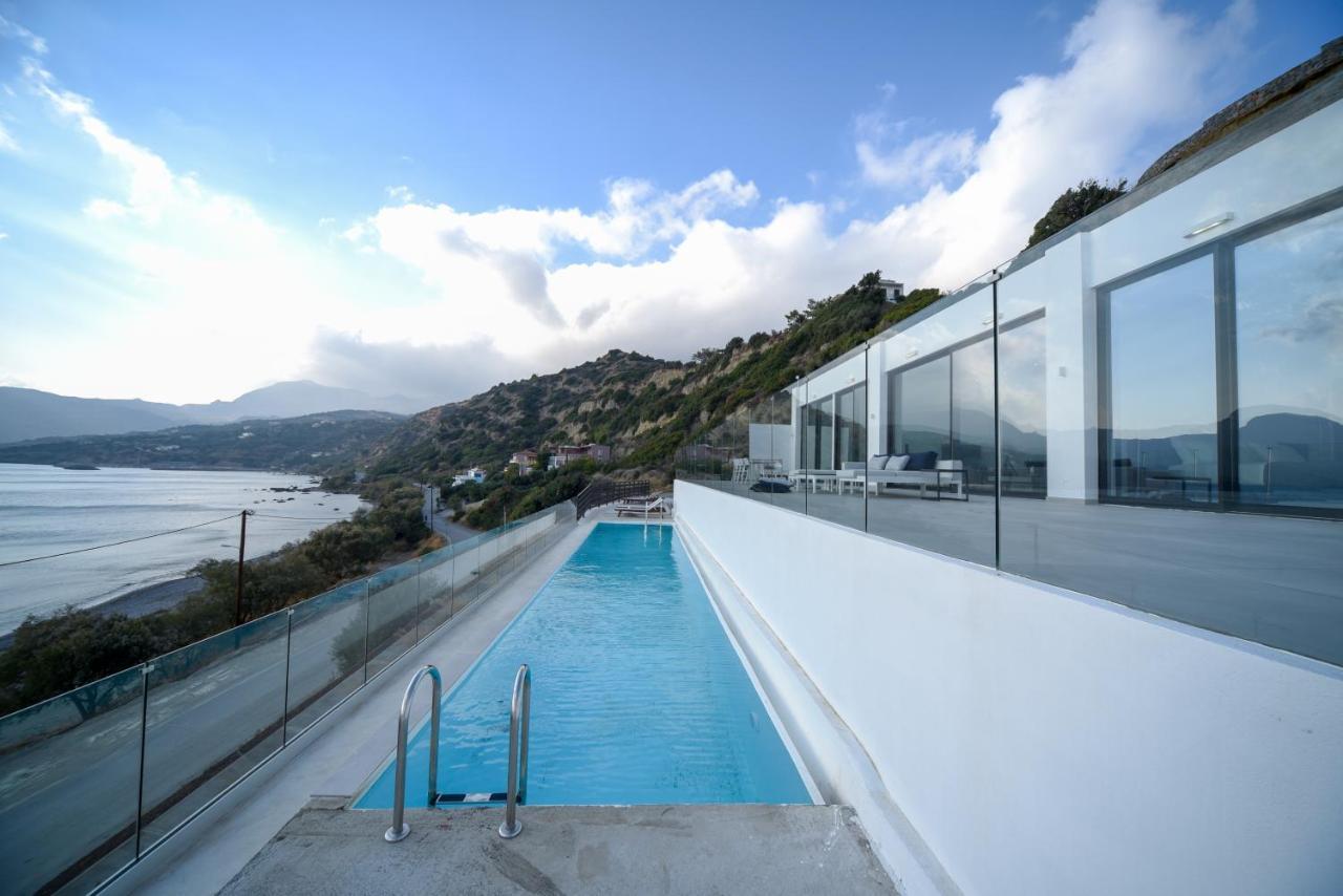 Nostos Beachfront Sea View Privet Pool