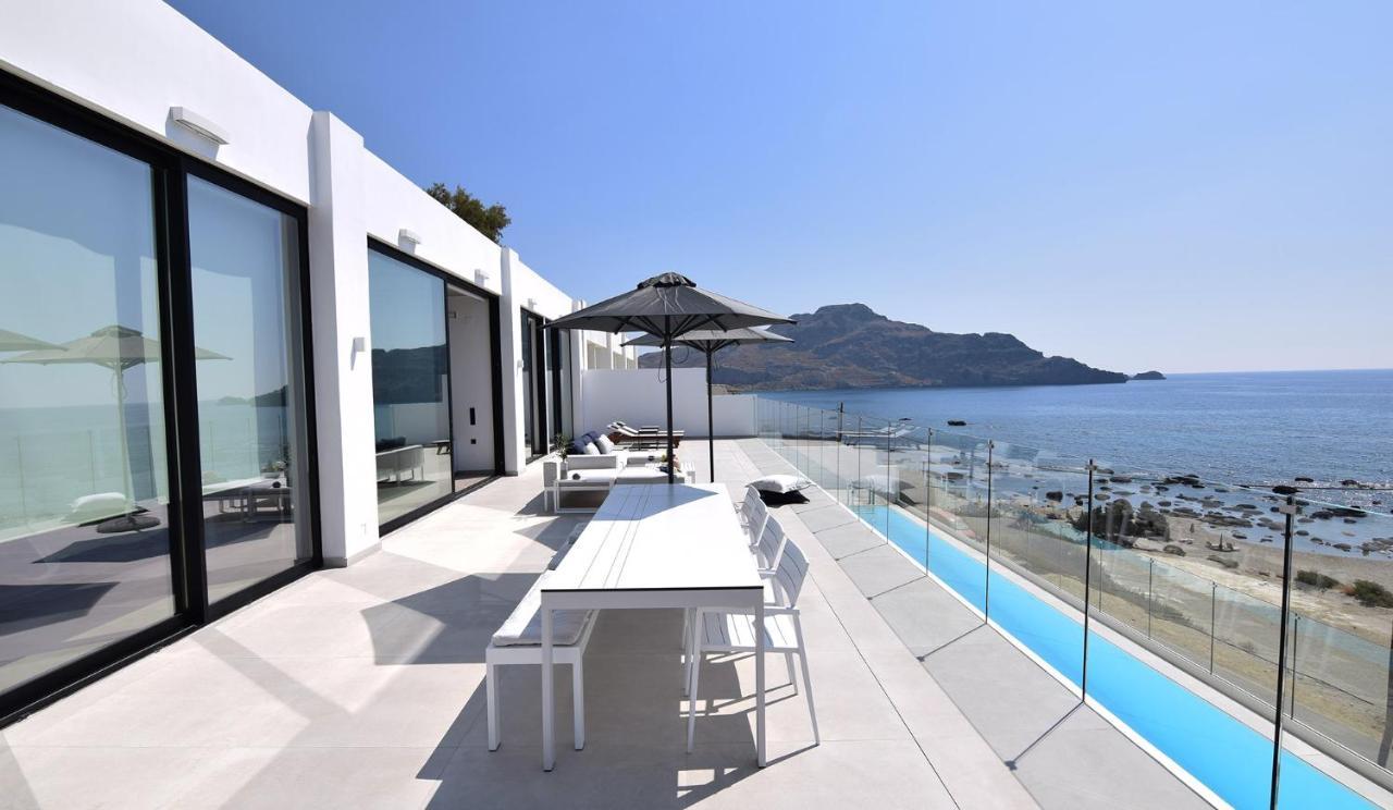 Nostos Beachfront Sea View Privet Pool Villa Plakias