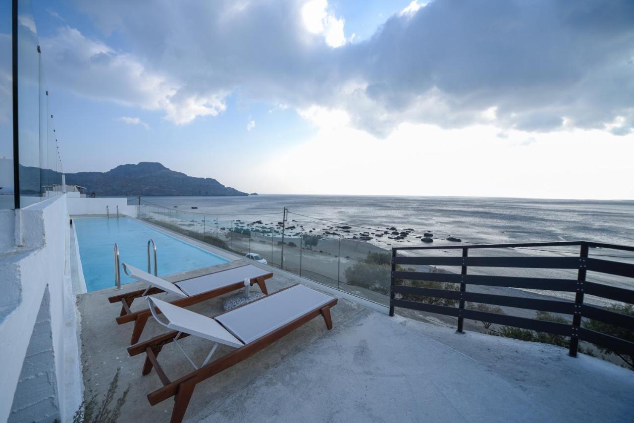 Nostos Beachfront Sea View Privet Pool Villa