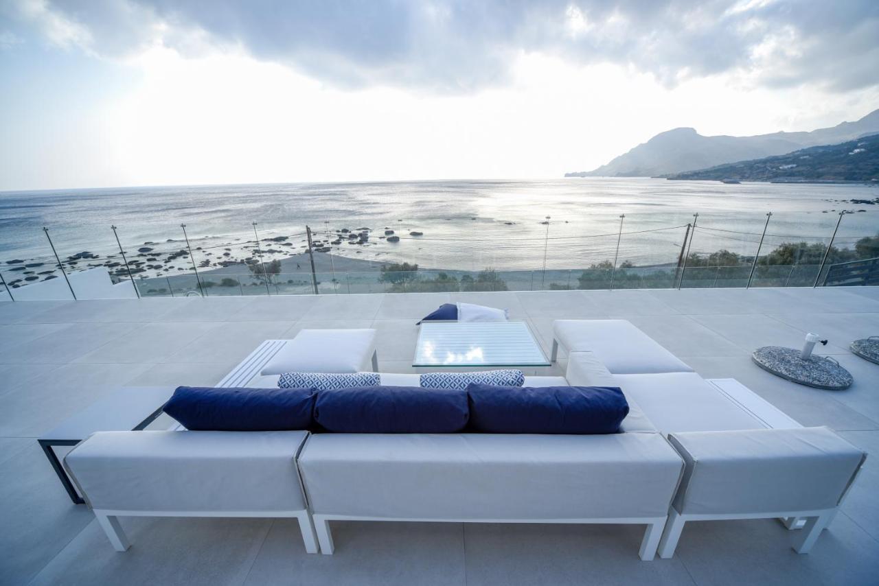Nostos Beachfront Sea View Privet Pool Villa Plakias