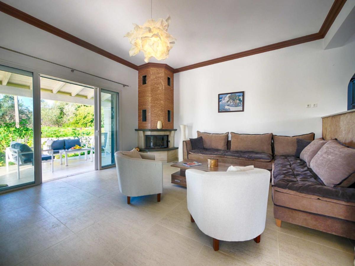 Villa - 3 Minutes From The With Heated Eco-pool And Sunset View Afionas