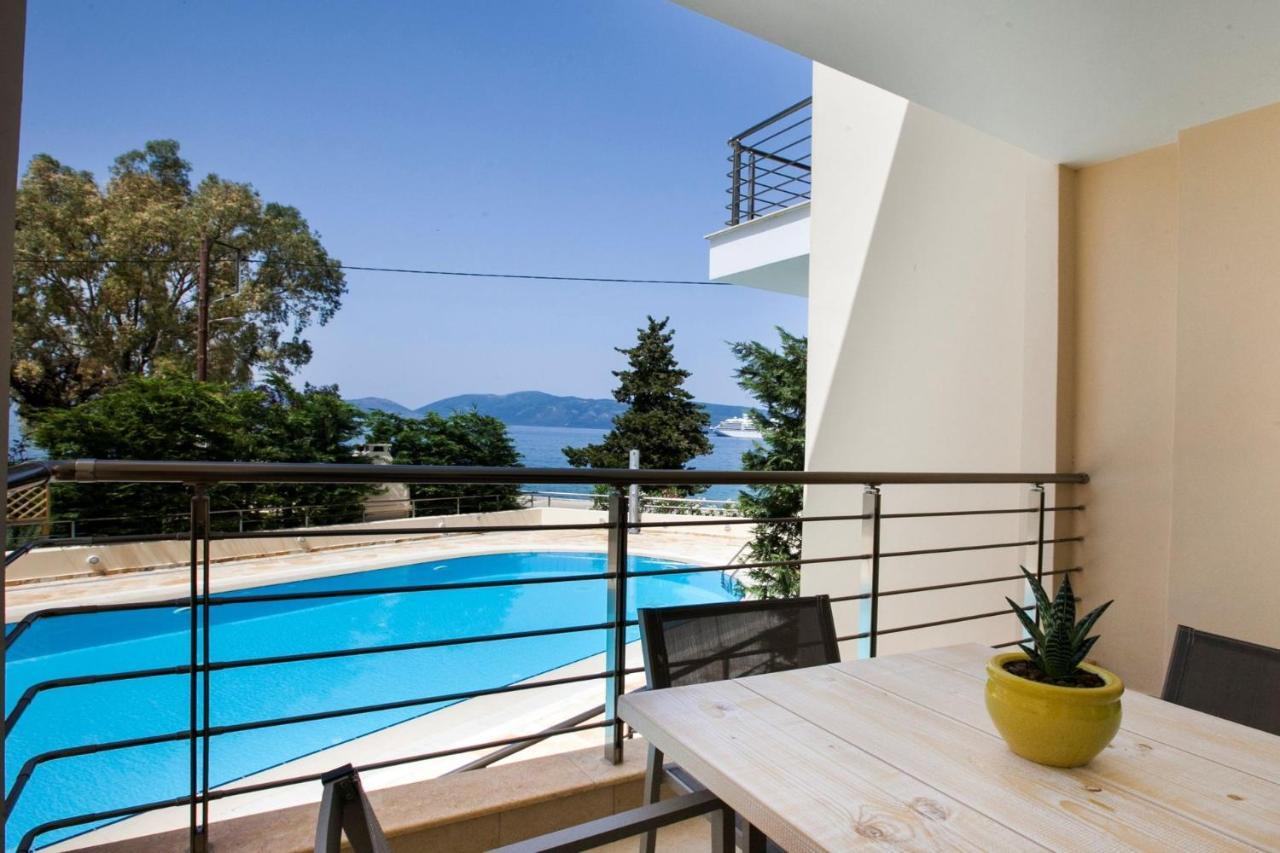 Deluxe Kefalonia Apartment Apartment Amaryllis 1 Bedroom Outdoor Pool Karavomilos Karavomylos