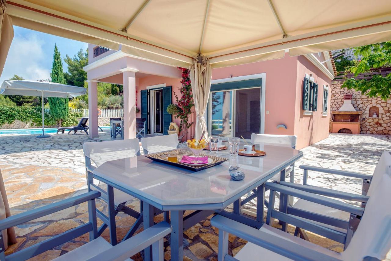 Secluded, Sunset, Beaches, Walk To Village-melina Villa Athanion