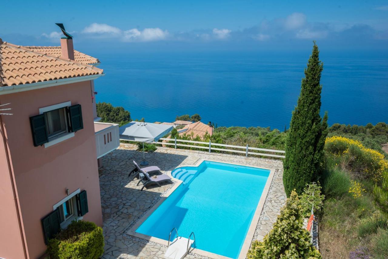 Secluded, Sunset, Beaches, Walk To Village-melina Villa Athanion