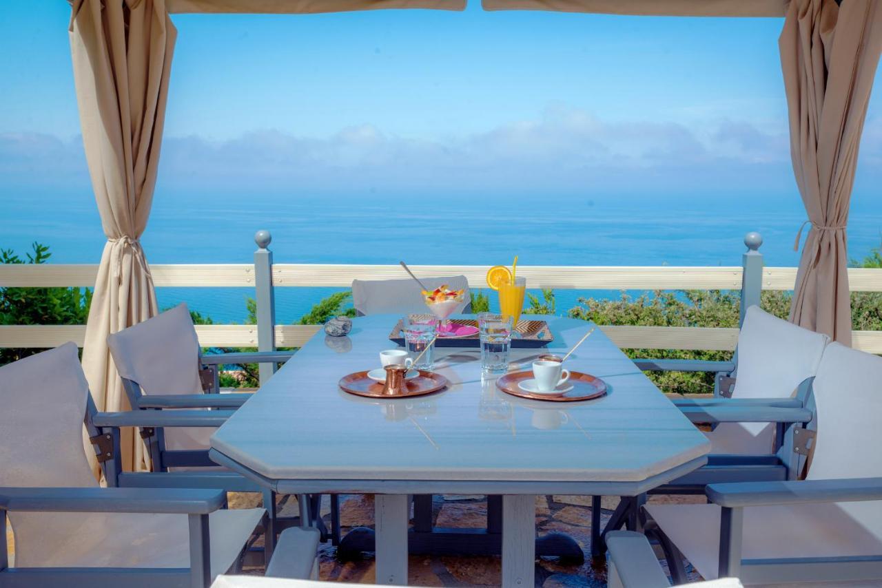 Secluded, Sunset, Beaches, Walk To Village-melina Villa Athanion