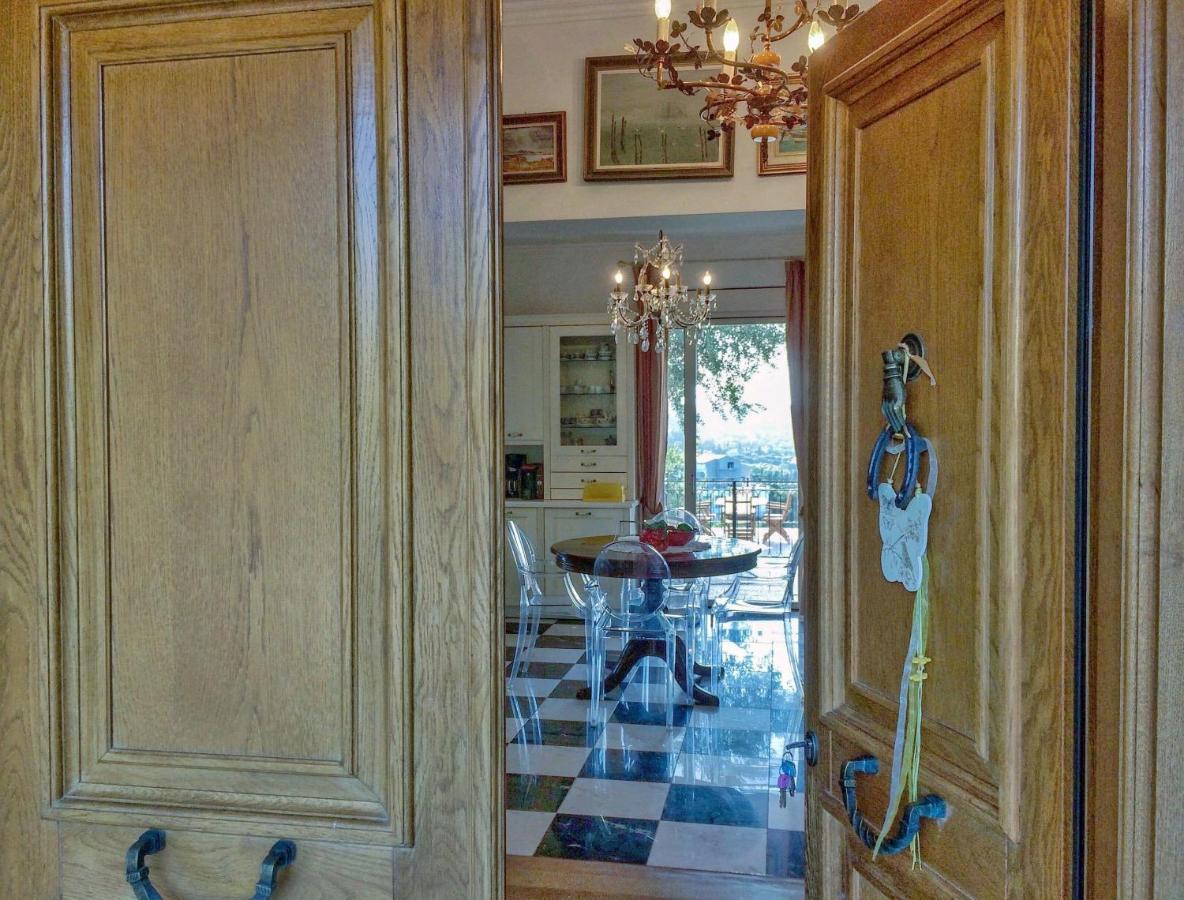 Villa Olea Corfu Luxury With Infinity Pool & Panoramic Views Near Achillion Palace