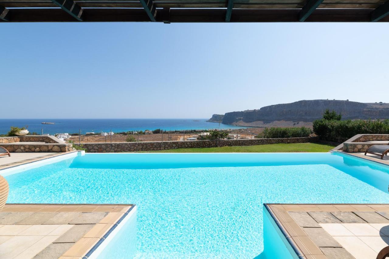 Villa Athena With Private Pool And Seaview Lindos (Rhodes)
