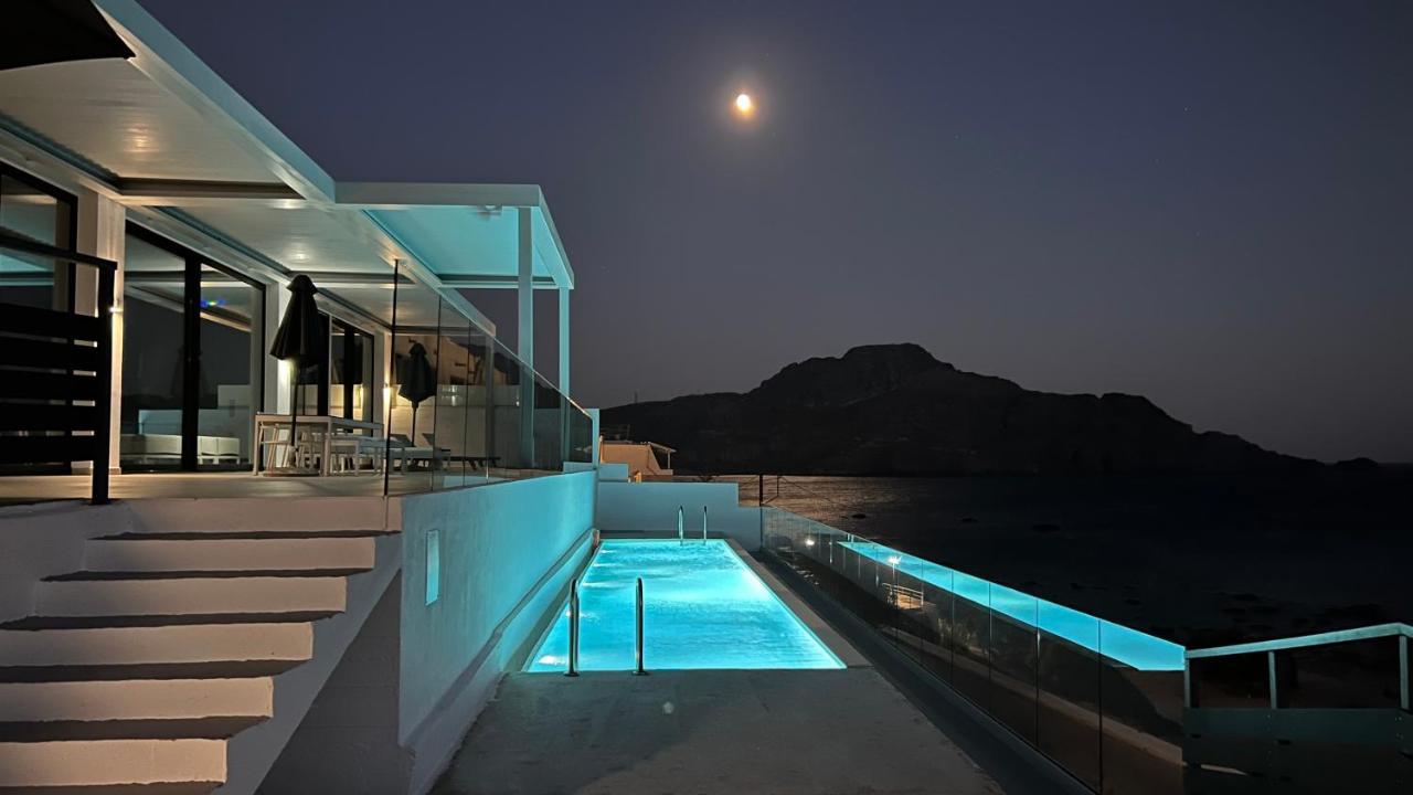 Nostos Beachfront Sea View Privet Pool
