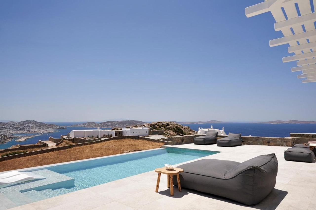 Villa Annez With Private Pool Panoramic Sea View Mykonos Town